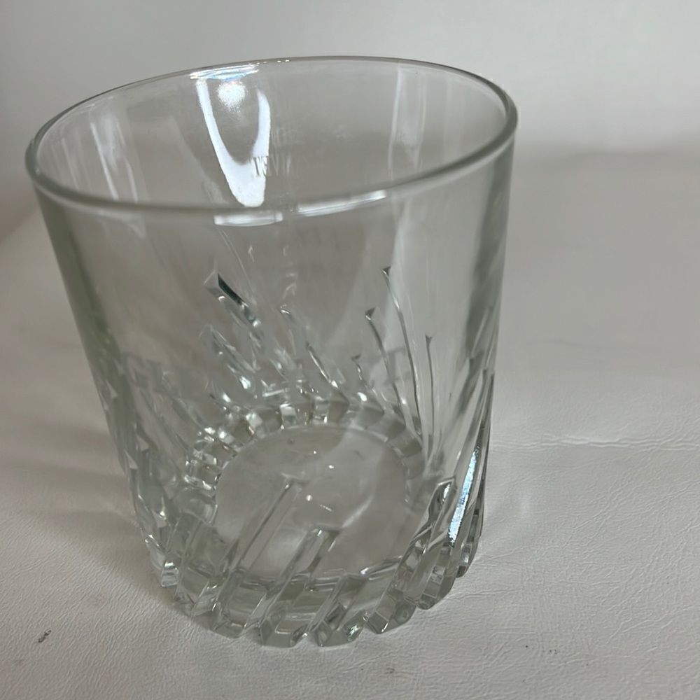 The Glenlivet 8 Oz  Rock Highball Blended Scotch Whiskey Cocktail Cut Clear Glas